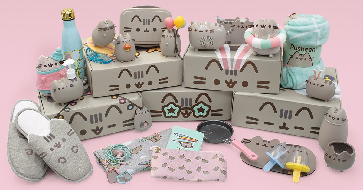 Pusheen Limited Edition Sunglasses Subscription Box Pusheen Box Summer 2017 Subscription Box Review | MSA main image 2